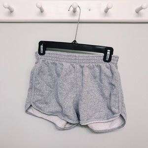 Grey Brandy Melville Sweatshorts